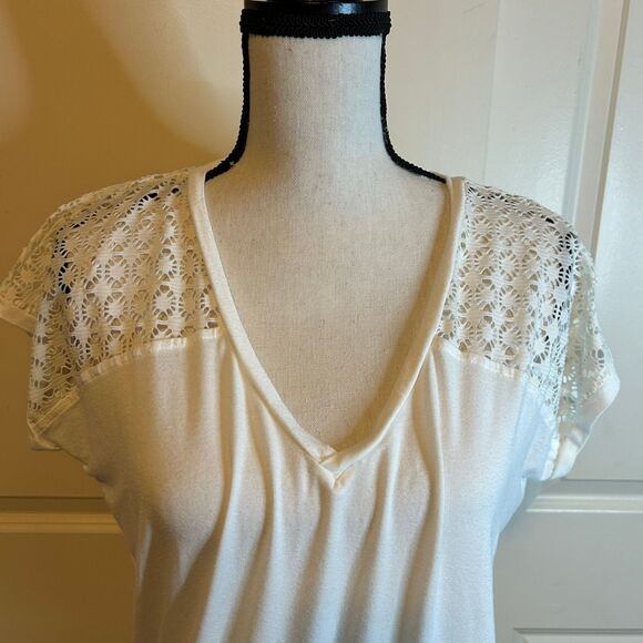 Calvin Klein Swimwear White Lace Sleeve Swim Cover Up One Size Fits Most - Picture 2 of 7